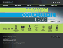 Tablet Screenshot of broadstreet.com